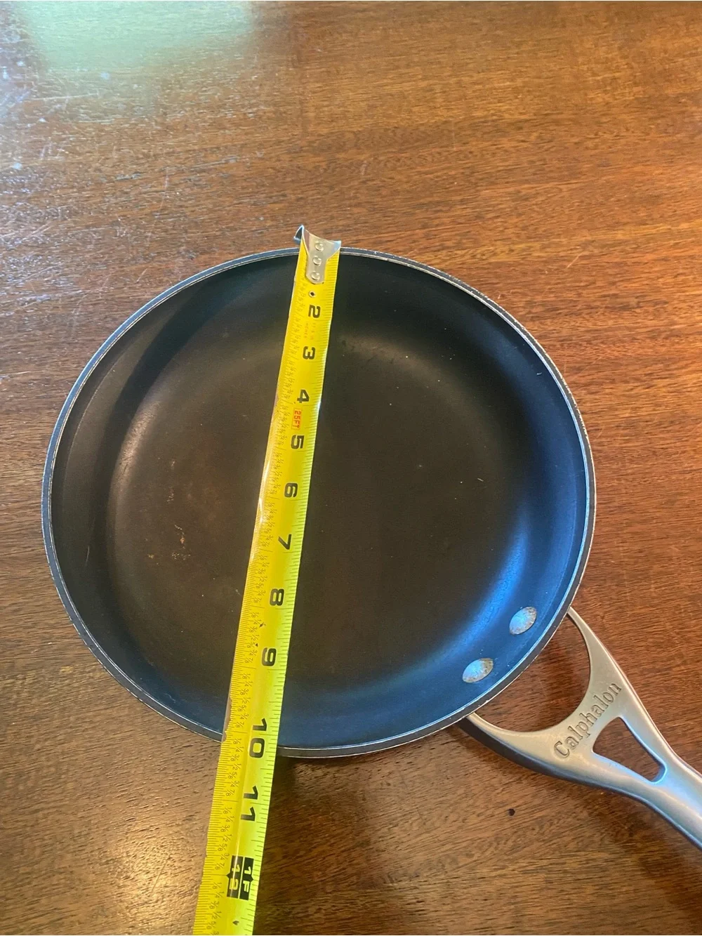 Calphalon 10” Nonstick Omelette Fry Pan Skillet Hard Anodized Aluminum 1390 EUC